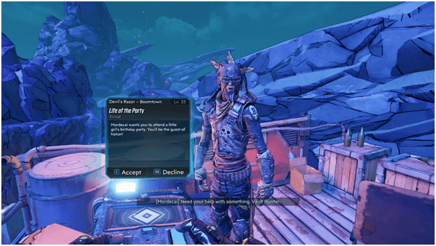 Borderlands 3 Life of the Party Mission