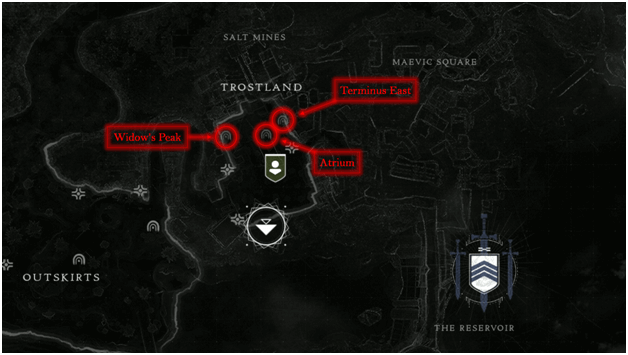 Destiny 2 Trostland Lost Sector Location