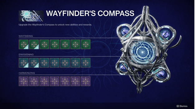 Destiny 2 Wayfinder&#8217;s Compass Calibration &#038; Upgrades