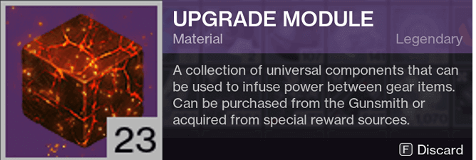 Destiny 2 Upgrade Modules