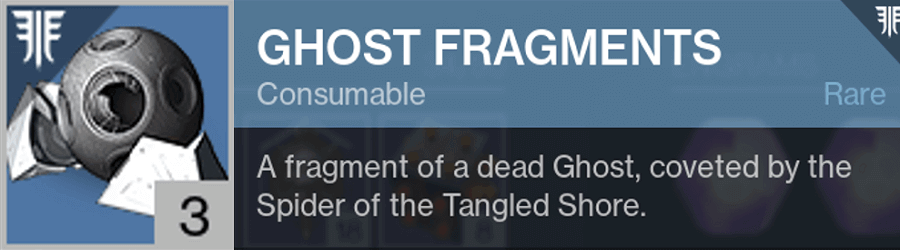 Destiny 2 Ghost Fragments