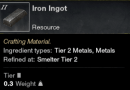 New World Iron Ingot