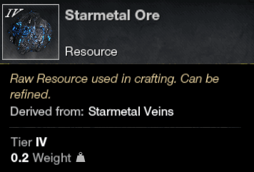 New World Starmetal Ore