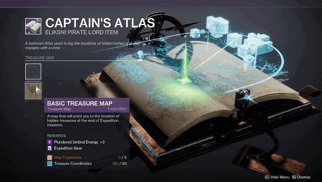 Captain’s Atlas Treasure Maps