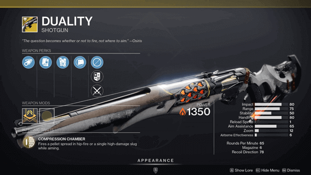 D2 Duality Energy Weapon