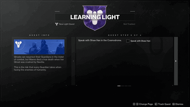 Learning Light Quest Info