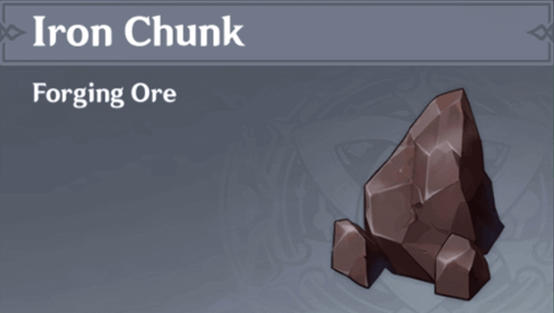 Genshin Impact Iron Chunk