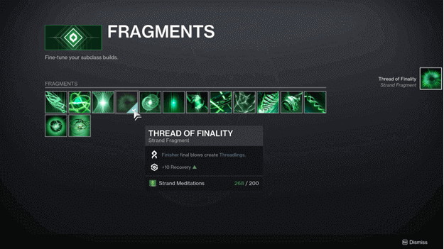 D2 Aspects and Fragments