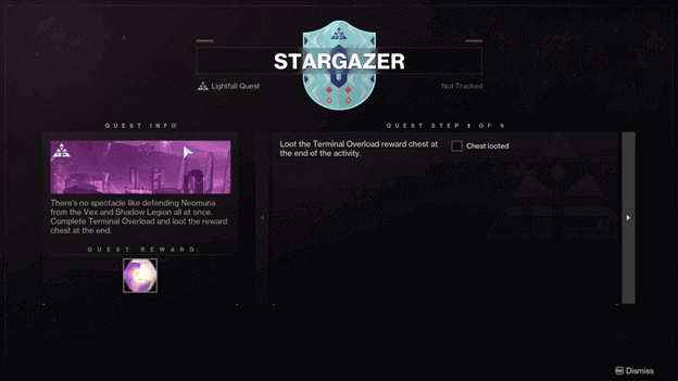Stargazer Lightfall quest info