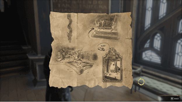 Arthur's Treasure map to find the treasure