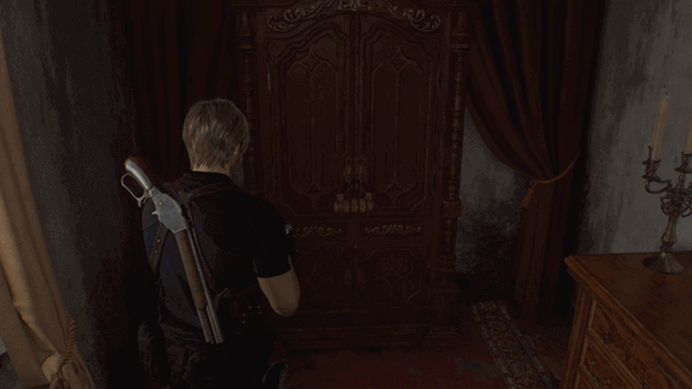 Resident Evil 4 Remake Combination Lock Puzzle (the first Village Chief’s Manor Puzzle)