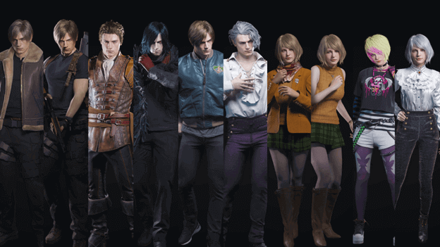 Resident Evil 4 Remake All Costumes