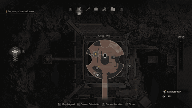 Clockwork Castellan location in chapter 12 at the Clock Tower