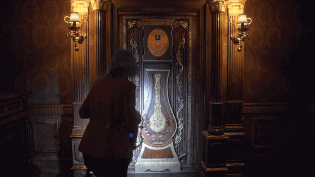 Resident Evil 4 Remake Ashley Clock Puzzle in Chapter 9