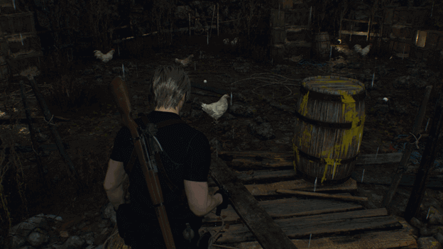 Resident Evil 4 Remake Chicken Egg Farming