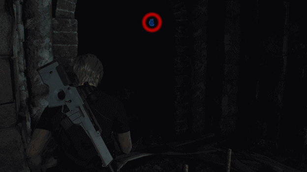 The fourth can be found in caved entrance near a ladder