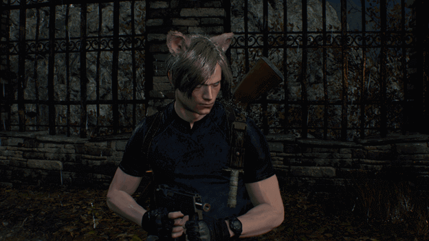 Resident Evil 4 Remake Cat Ears