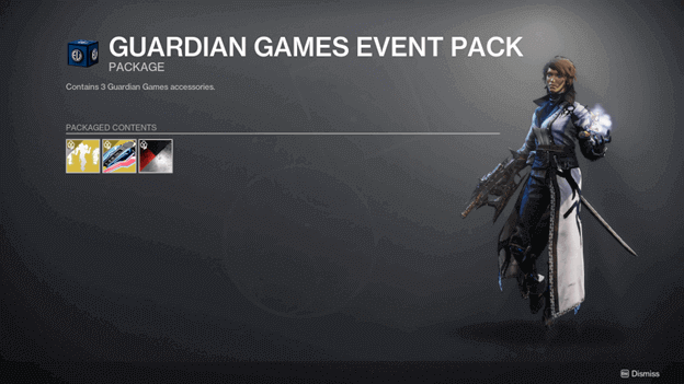 Guardian Games Event Package (Contains 3 Guardian Games Accessories)