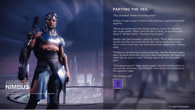 Destiny 2 Parting the Veil Quest (Season of the Deep)