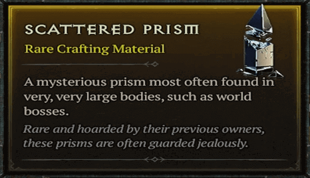 Diablo 4 Scattered Prism