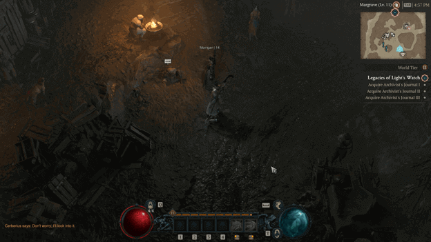 Diablo 4 Legacies of Light's Watch (Side Quest)